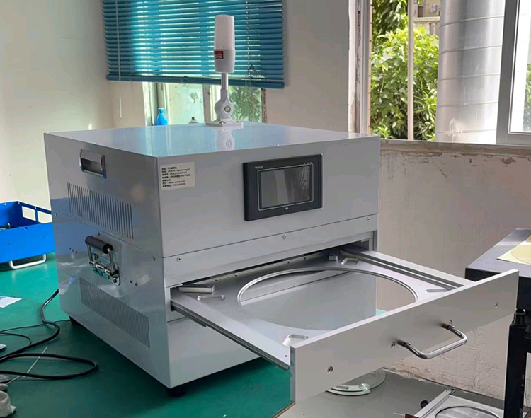 Máquina de desgomado UV de película de oblea de nitrógeno