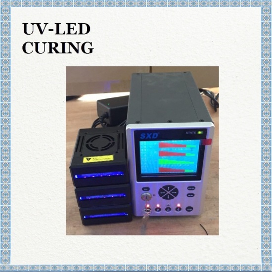 UV Glue Fast Curing UV LED Fuente de luz lineal 5 * 50mm 365nm tinta de curado