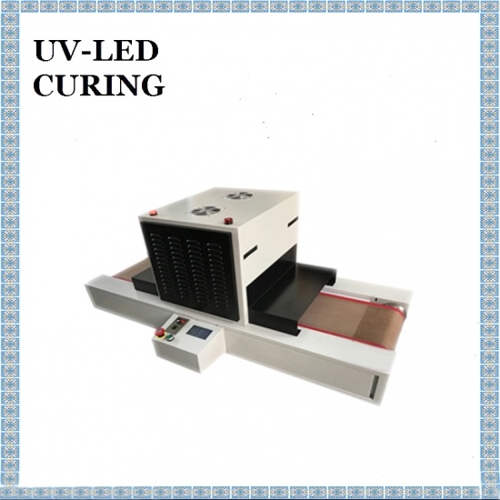 Cinta transportadora de escritorio UV LED Máquina de curado Transportador UV
