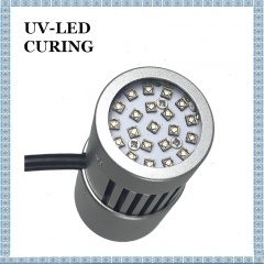 lámpara de polimerización UV de área circular
