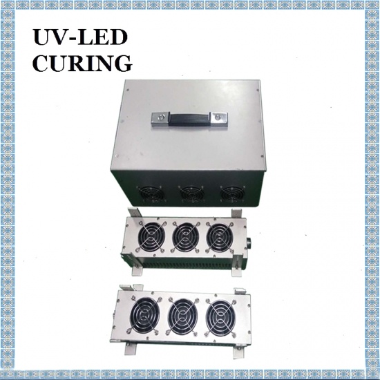 Máquina de curado LED UV de doble posición de 50 * 200 mm Equipo de curado especializado para altavoces estéreo