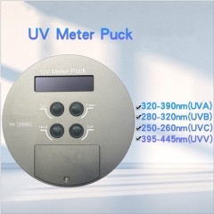 Cuatro canales UV Meter Puck