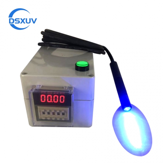 Tipo de punto Fuente de luz de curado UV LED Alta intensidad con temporizador Lámpara seca ultravioleta