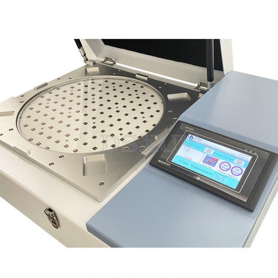 Máquina de sistema de curado UV de cinta UV de 12 pulgadas película UV separada del chip de oblea
