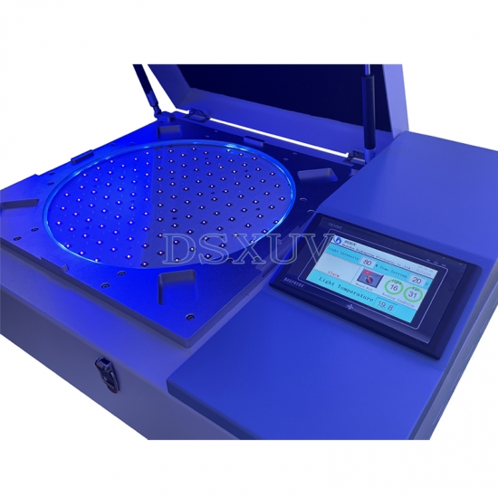 Máquina de sistema de curado UV de cinta UV de 12 pulgadas película UV separada del chip de oblea
