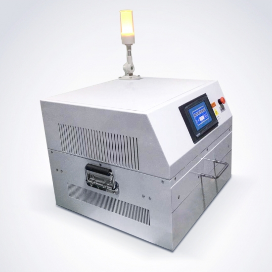 
     Sistemas de curado de cinta UV de 12 pulgadas con sistemas de operación de pantalla táctil
    