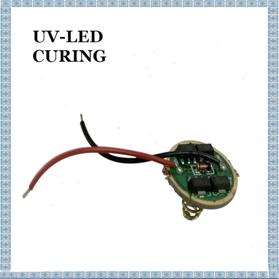 placa de controlador de linterna uv 17mm 7135 * 4ic única placa de circuito de dimmer