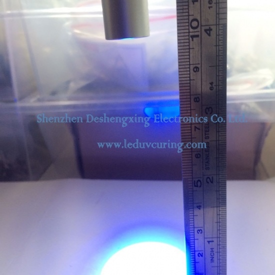 Lente óptica uniforme LED estándar para fuente de luz puntual LED UV Equipo de curado UV