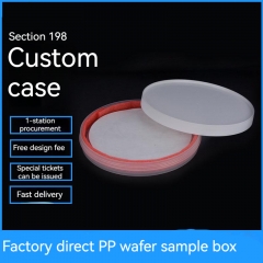 Caja de almacenamiento portadora de obleas de silicio