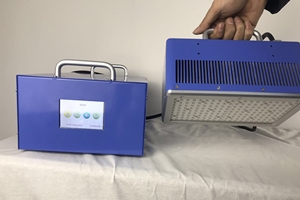 Equipo de curado UV LED utilizado en la unión de lentes ópticas