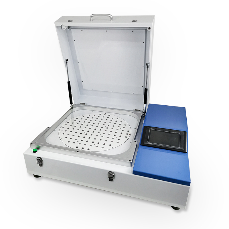 El propósito de la máquina del sistema de curado UV de obleas
